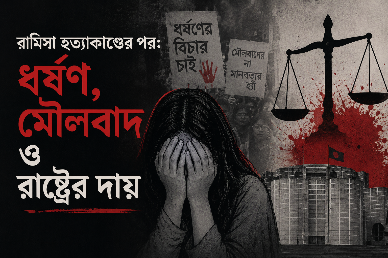 রামিসা হত্যাকাণ্ডের পর: ধর্ষণ, মৌলবাদ ও রাষ্ট্রের দায়